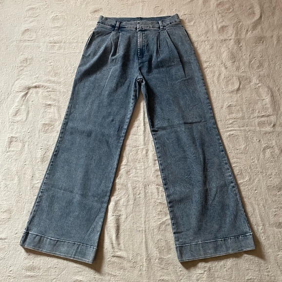 Denim - VINTAGE Gloria Vanderbilt Pleated Jeans